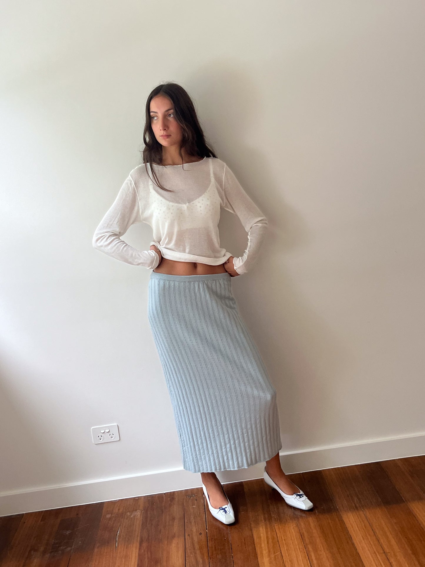 Lucie Skirt - Blue