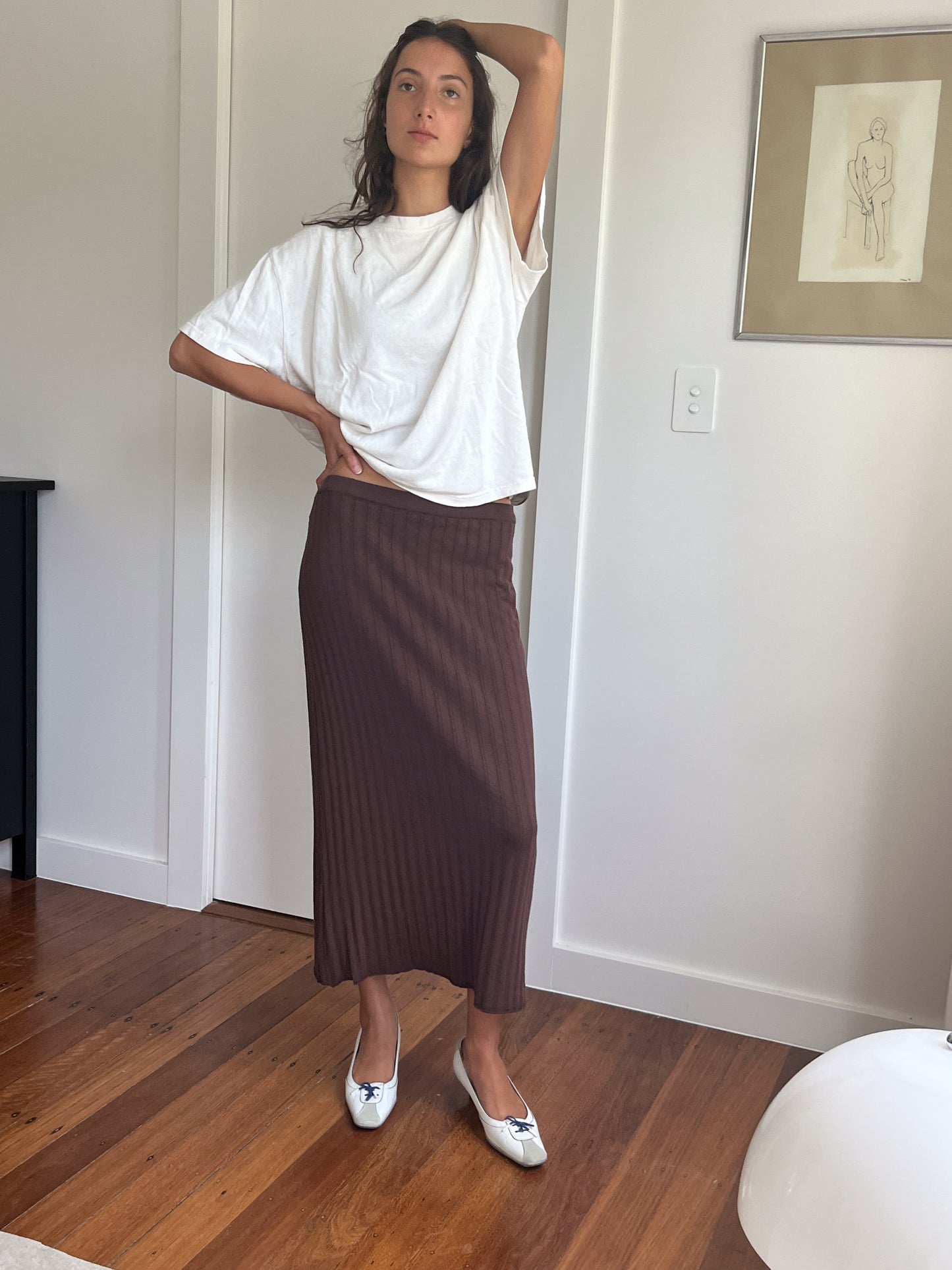 Lucie Skirt - Brown