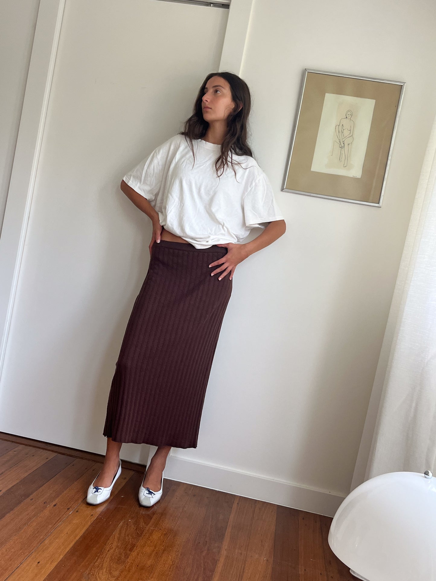 Lucie Skirt - Brown